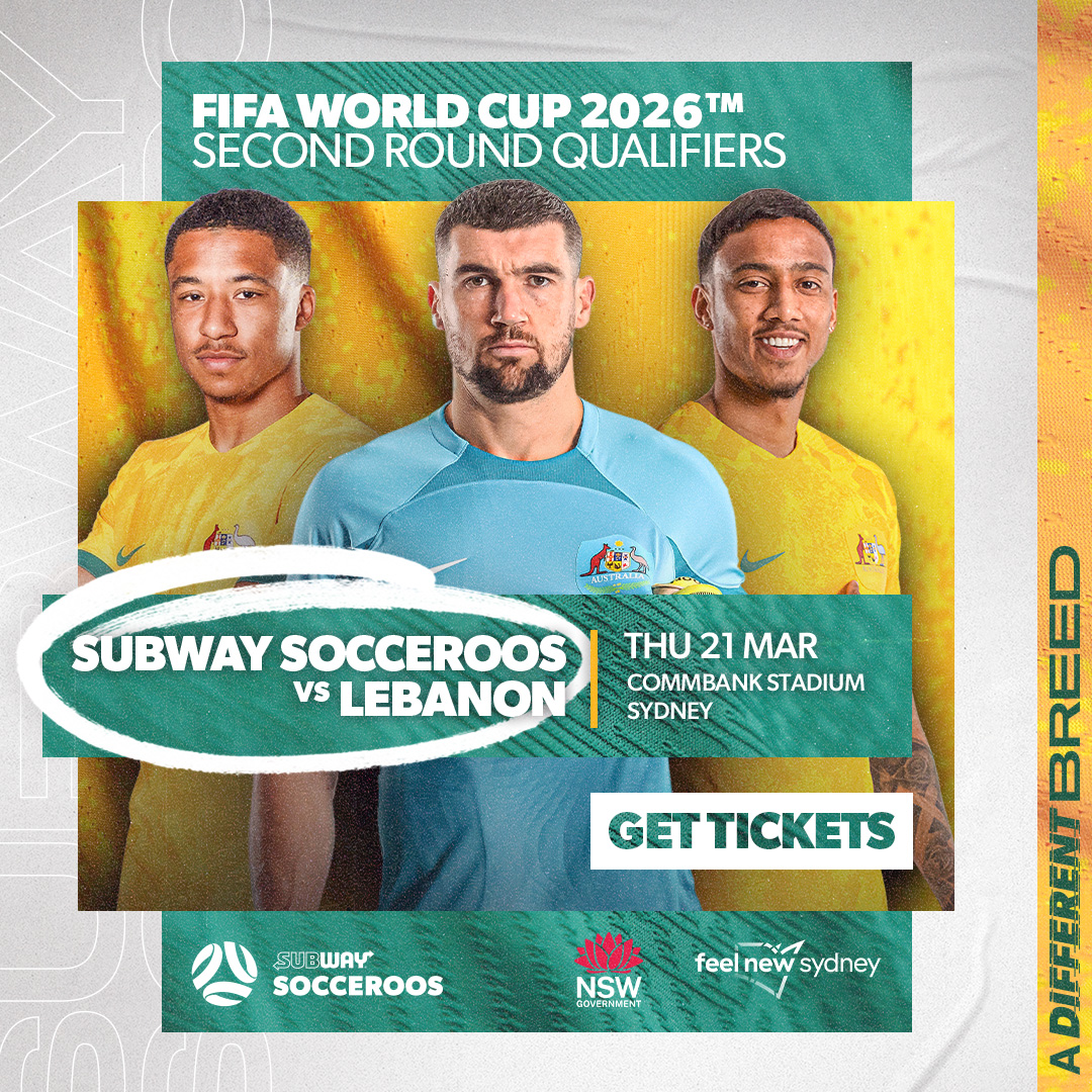 Socceroos v Lebanon