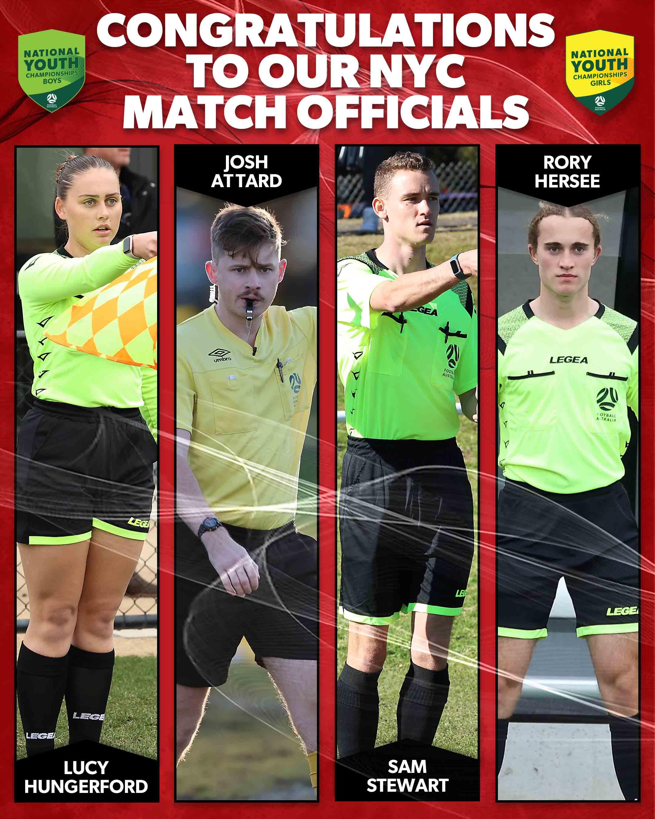 Referees shine at NYC 
