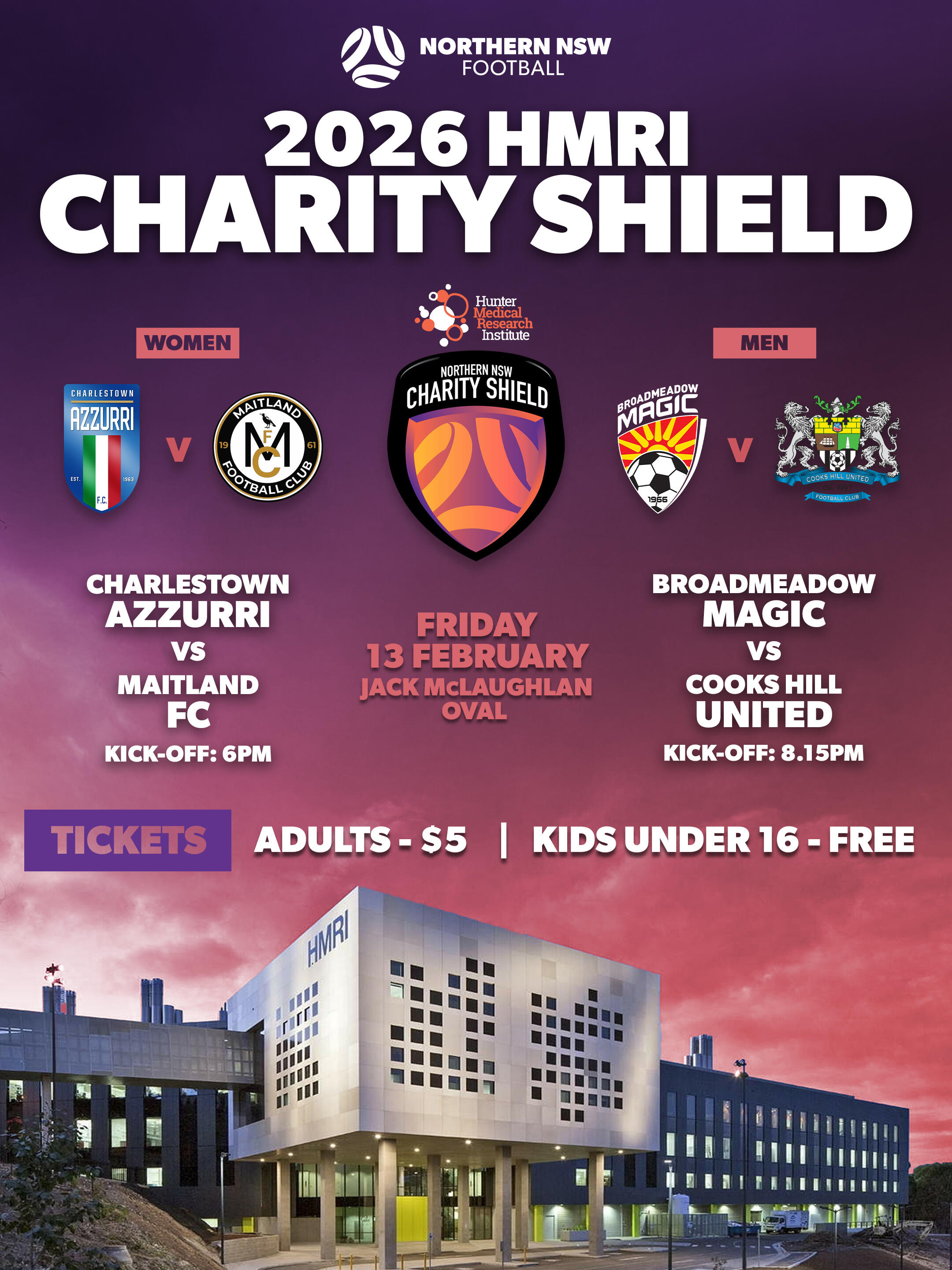 2026 HMRI Charity Shield