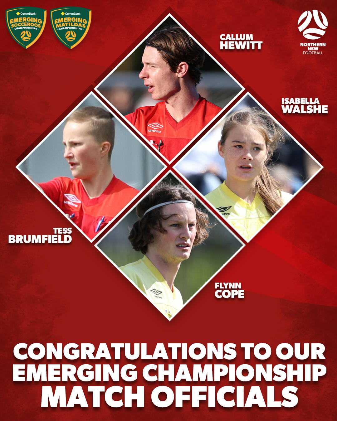 Emerging Championships Match Officials 