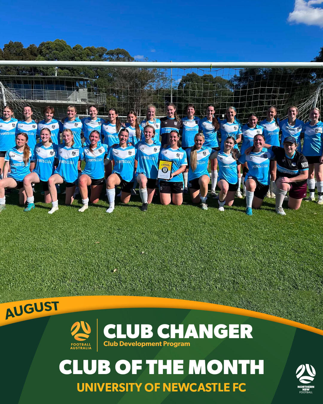 Club Changer of the Month - August