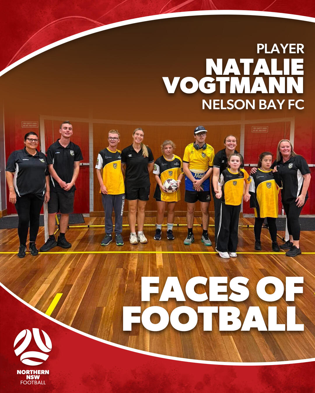 Faces of football - Natalie Vogtmann 