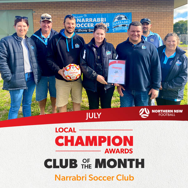 Local Champion Awards July