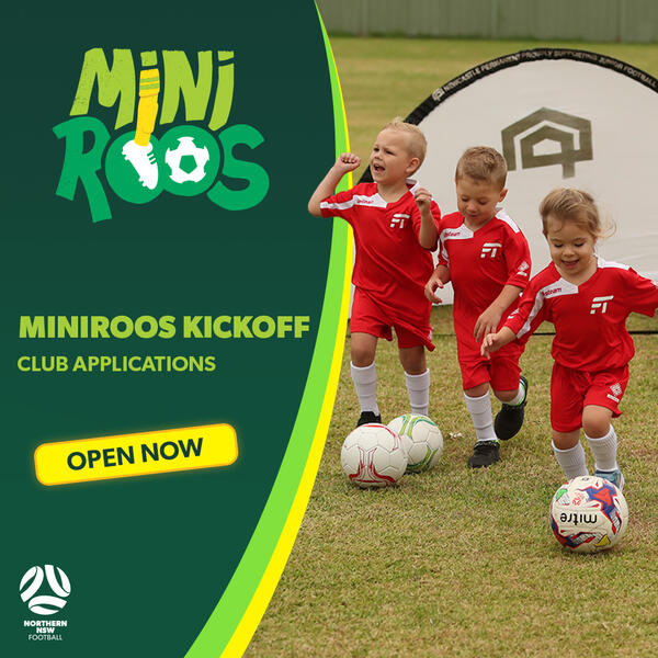 MiniRoos Kick-off club applications