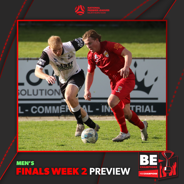 Maitland FC playing against Broadmeadow Magic in the NPL Men's NNSW competition.