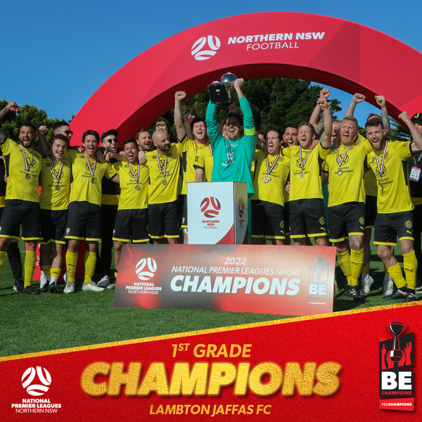 Lambton Jaffas won the 2022 NPL Men's NNSW grand final 1-0 over Maitland FC.