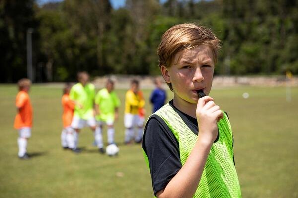 Referee course to help Premier Youth players take up the whistle
