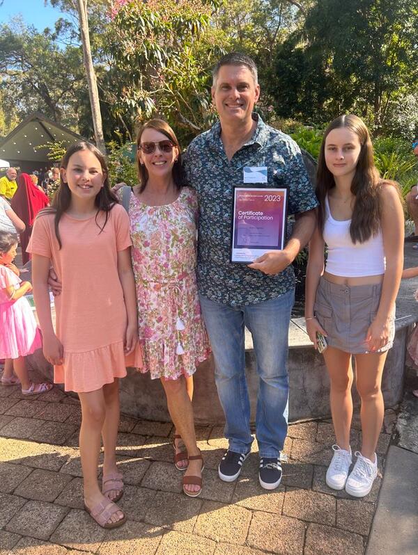 Brett Hodgekiss receives Australia Day honour