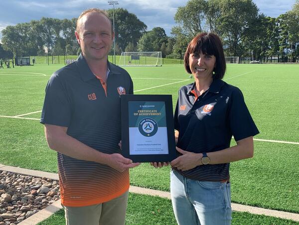 Valentine Eleebana FC first NNSWF club to earn Game Changer star