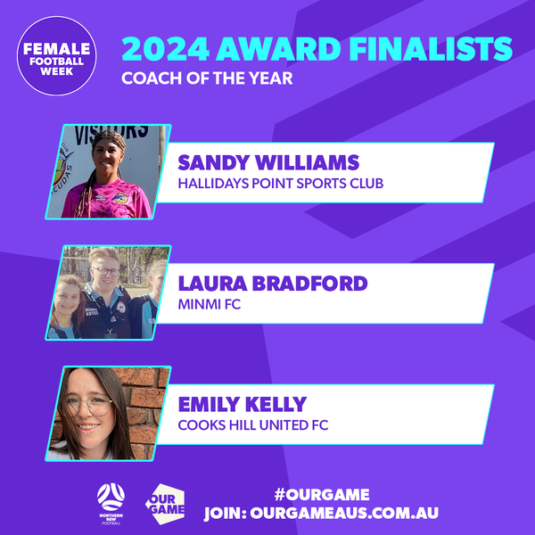 Finalists announced for 2024 Female Football Week awards 