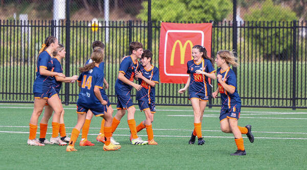 North Coast under 13s celebrate