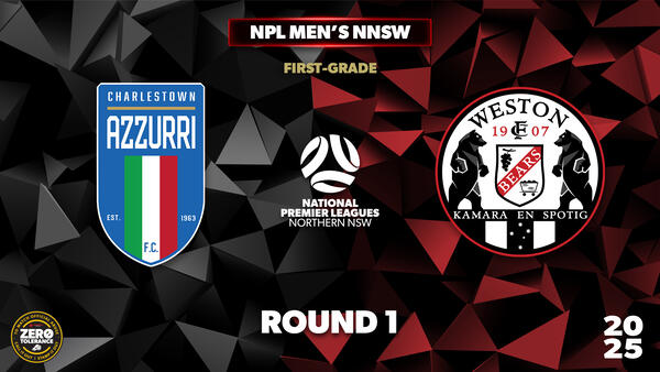 NPL Men's NNSW Round 1 - Charlestown Azzurri v Weston Bears