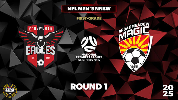 NPL Men's NNSW Round 1 - Edgeworth v Broadmeadow Magic
