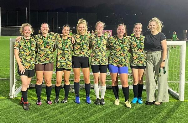 The Velociraptors claimed the Women’s A Grade title 