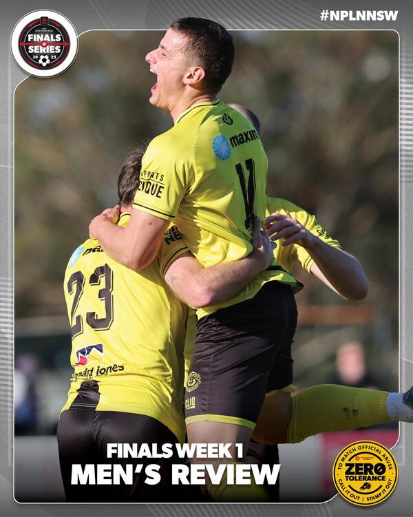 2025 NPL Men's NNSW Finals Series Week One Review