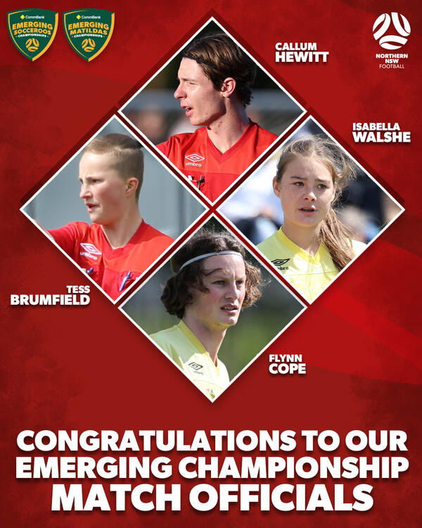 Emerging Championships Match Officials 