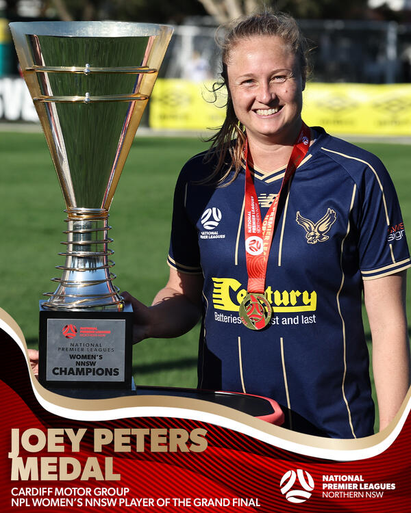 Tara Andrews Joey Peters Medal